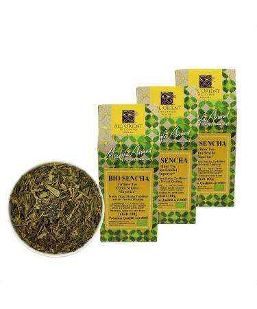 3x 100g organic china Sencha 3x100g