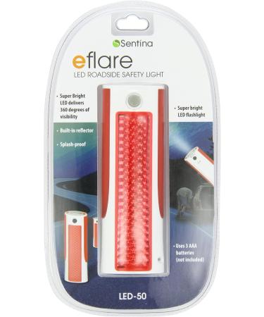 Sentina Eflare LED Roadside Safety Light - Compact Lightweight 0.33 lb Warning Beacon for Emergency Use - International Shipping Available - Buy Online on GoSupps.com