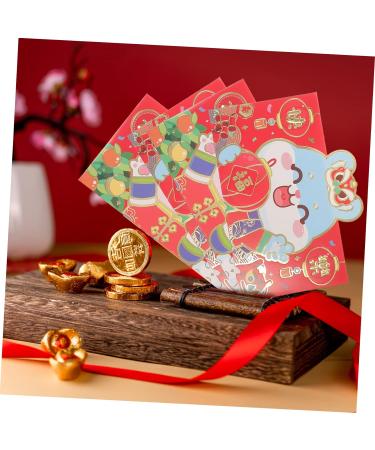 ABOOFAN 96 pcs New Year Purse Chinese Style Red Envelope New Year Items red envelopes for Kids Festive red envelopes Personality New Year red envelopes Chinese New Year red envelopes - Buy Online on GoSupps.com
