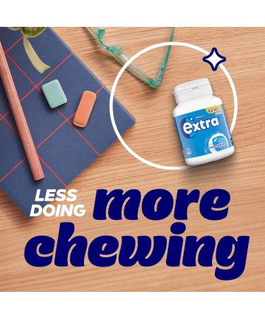 Mars Extra Peppermint Chewing Gum - White - Bottle - 46 Pieces - Buy Online on GoSupps.com