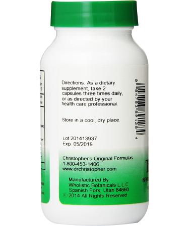 Dr. Christopher's Complete Tissue & Bone Formula Capsules 100ct - 440mg | Original Formulas - Buy Online on GoSupps.com