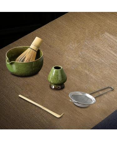 MYCENSE 5 Pieces Matcha Tea Set Japanese Ceremonial Matcha Full Set Matcha Preparation Traditional Matcha Set for Friends Gifts Home Green - Buy Online on GoSupps.com