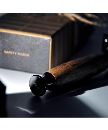 Double Edge Safety Razor - Eco-Friendly Bamboo Handle Unisex Sustainable Design Fits All Double Edge Blades Plastic-Free & Durable - Buy Online on GoSupps.com
