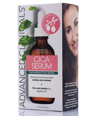 Buy Advanced Clinicals Cica Serum 1.75 fl oz - Soothing & Repairing Formula - Buy Online on GoSupps.com