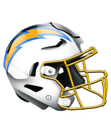Fan Creations NFL San Diego Chargers Unisex Los Angeles Chargers Authentic Helmet, Team Color, 12 inch