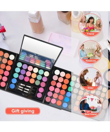 PhantomSky 148 Couleurs Palette Maquillage Yeux Makeup Palette de Fards Paupi res Ombre Paupi res Longue Dur e Imperm able avec Rouge L vres Rougir et Correcteur Multicolore - Buy Online on GoSupps.com