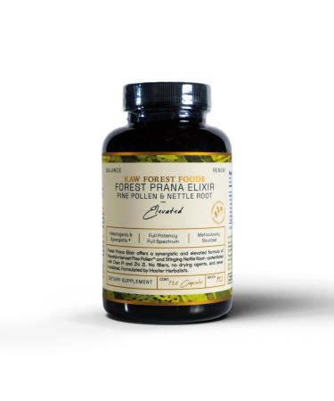 Elevated Pine Pollen and Nettle Root Extract Capsules  Synergistic and Adaptogenic Pine Pollen Support  Bioavailable Ultra-Pure Extracts  Men & Women  No Fillers, Non-GMO  120 Count 120 Count (Pack of 1)
