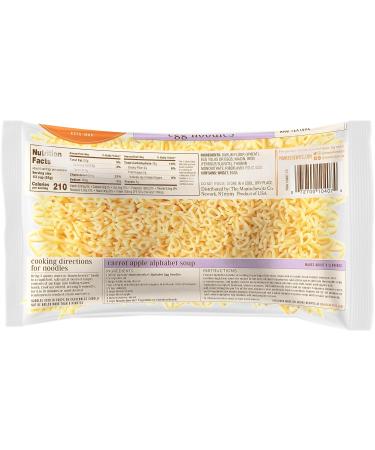 Manischewitz Alphabet ABC Pasta Egg Noodles 12oz (3 Pack) - Home-style Taste & Texture, Premium Enriched, Low Sodium, No Preservatives - Buy Online on GoSupps.com