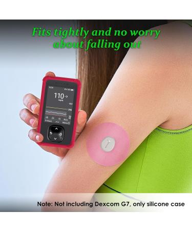 Buy Dexcom G7 Deer Silicone Shockproof Case with AirTag - Protective Cover for G7 Receiver - YouShares (Red) - Buy Online on GoSupps.com