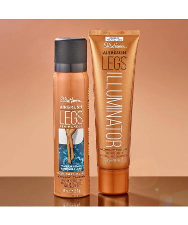 Sally Hansen Airbrush Legs 85g Tan Glow - Instantly Smooth and Bronze Your Skin - Buy Online on GoSupps.com
