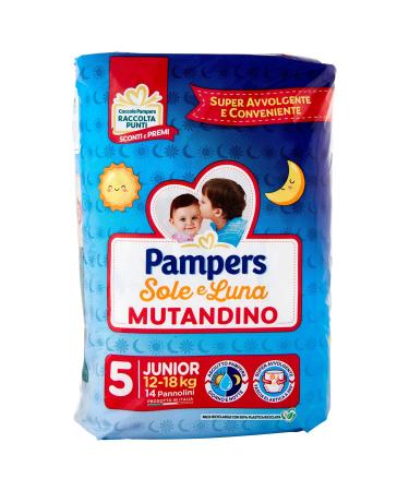 PAMPERS Sole&Luna Panties Junior x14 Pieces