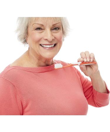 XL Toothbrush with Tapered V-Arc Soft Bristles - Coral White 2-Pack, 2 Count - Buy Online on GoSupps.com