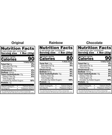 Rice Krispies Treats Marshmallow Snack Bars Variety Pack | Kids School Lunch Snacks (6 Boxes, 96 Bars) - Buy Online on GoSupps.com