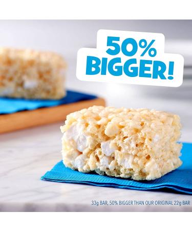 Rice Krispies Treats Homestyle Marshmallow Snack Bars - Kids Snacks for School Lunch - Original Flavor - 6.98oz Box (6 Bars) - Buy Online on GoSupps.com