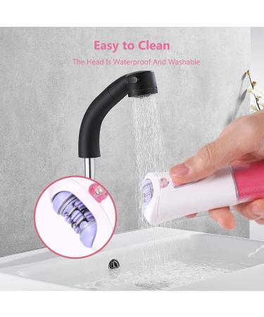 Women's Cordless Facial Epilator with LED Light - Painless Hair Removal for Face, Arms, Underarms, and Bikini Line - Compact and Travel-Friendly - Buy Online on GoSupps.com