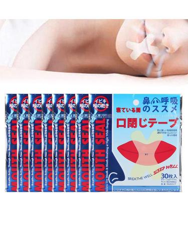 240pcs Mouth Tape for Better Sleep | Anti Snoring Patch for Nasal Health | Snoring Aid Device for Improved Breathing - Buy Online on GoSupps.com