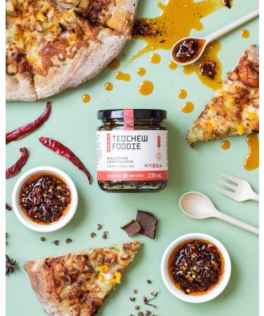 Crispy Chili Oil Handcrafted and Family-Made Infused with Ginger Onions and Unique Chinese Spices - Rich & Deep Flavor Quality Ingredients - No MSG Vegan and Gluten Free Very Spicy - Buy Online on GoSupps.com