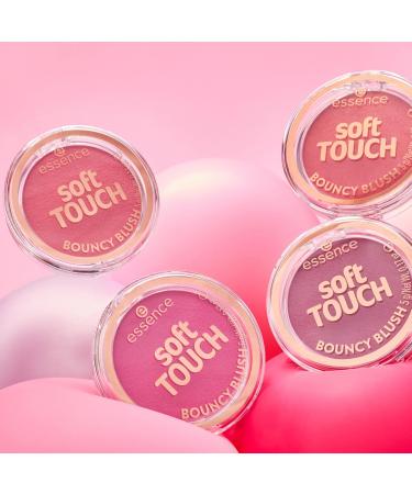 essence soft TOUCH BOUNCY BLUSH 10 antique bloom blush cream-to-powder teinte bois de rose vintage au caract re nude fini mat texture soin 5g - Buy Online on GoSupps.com
