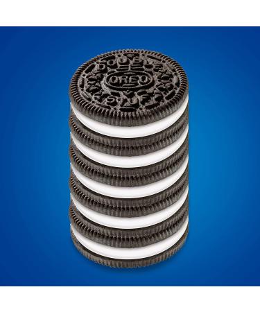 OREO Double Stuf Chocolate Sandwich Cookies Family Size - 3 Count Pack | Delicious Snack for the Whole Family - Buy Online on GoSupps.com