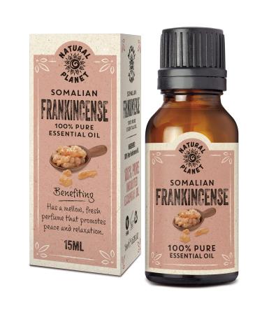 Natural Planet Frankincense Essential Oil 15ML 100% Pure & Undiluted Therapeutic Grade Cruelty Free