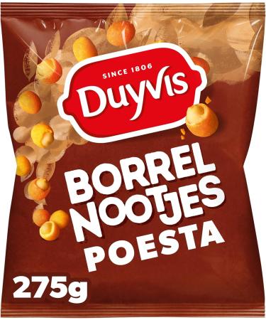 Duyvis Borrelnootjes Puszta 8 sachets x 275 g. - Buy Online on GoSupps.com