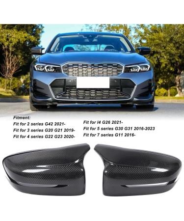 Carbon Fiber Scratch Proof Mirror Cap for BMW G20 G22 G30 G11 LHD - International Shipping Available - Buy Online on GoSupps.com