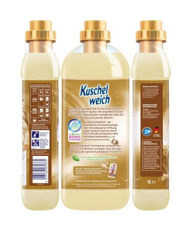 Cuddly Soft Fabric Softener - Happiness Moment 1L 38 Loads Dermatologically Safe & Microplastic-Free - Buy Online on GoSupps.com