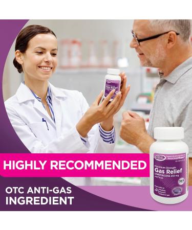 Gas Relief Maximum Strength Simethicone 250 mg (365 Softgels) Fast Relief from Gas Bloating Fullness Painful Discomfort Compare to Maximum Strength Phazyme Active Ingredient 365 Count (Pack of 1) - Buy Online on GoSupps.com