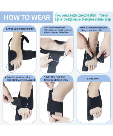Shop Bunion Corrector - Effective Bunion Toe Corrector (1 Pair) for Pain Relief | International Shipping Available - Buy Online on GoSupps.com