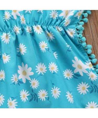 Douhoow Baby Girls Blue Swim Cover-Up Poncho | 6-12 Months - Buy Online on GoSupps.com