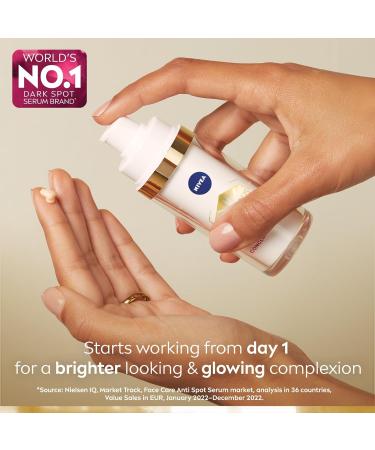 NIVEA LUMINOUS630 Dark Spot Solution Advanced Face Serum for All Skin Types Dark Spot Serum Visibly Reduces Dark Spots in Just 2 Weeks Hyaluronic Acid Serum Dermatologically-Tested Skin Care 30mL - Buy Online on GoSupps.com