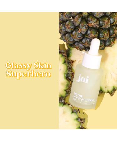 Joi Enzyme Instant Glow Serum - Pineapple & Pomegranate | Hydrating & Exfoliating | 1Oz - Buy Online on GoSupps.com