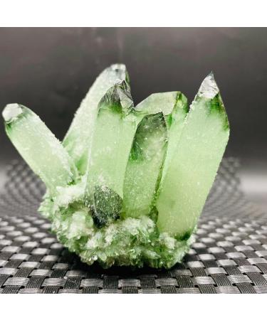 Natural Crystal Rough Natural Green Ghost Ghost Quartz Crystal Cluster Rock Beautiful Natural Crystal Stone QINTINYIN (Color : 200-250g) - Buy Online on GoSupps.com