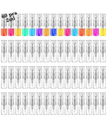 Mini Spray Bottle 2ml, Refillable Glass Spray Bottle, Glass Bottle Atomizer, Perfume Mouthwash Atomizer for Cleaning 2ml Refillable Container for Cleaning, Travel, Essential Oils, Perfume 60 Pcs, 2ml 60PCS,2ML - Buy Online on GoSupps.com