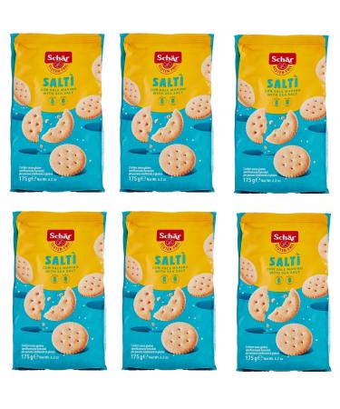 Sch r Shar Gluten Free Salt Set of 6 lightly salted gluten-free crackers 175 g Gluten-free product