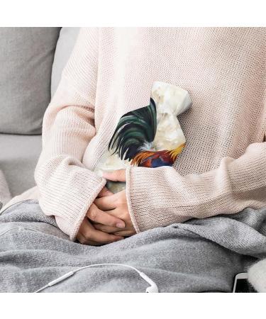Hot Water Bottle with Lid - Cock Rooster Rubber Pain Relief Cramps Foot Warmer & Therapy - Buy Online on GoSupps.com
