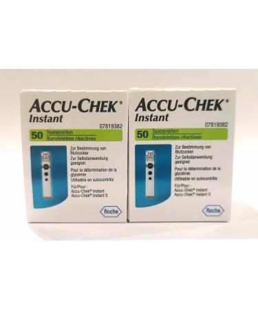 Accu-chek Instant blood glucose test strips 100 pcs