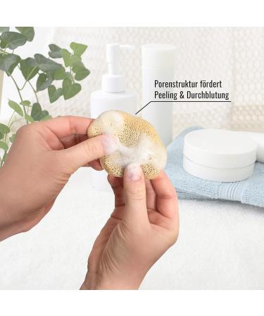 Tom & Pat Natural Face Sponge Reusable Dermatologist Approved for Makeup & Facial Cleaning | Eco-Friendly Skincare Tool from Greece | Buy Now! - Buy Online on GoSupps.com