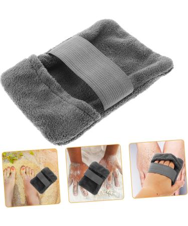 BESTYASH Moufles Anti-sable Grosse Taille Gris Lot Brosse Douce pour Enlever Sable Plage Accessoire Nettoyage Corps et Visage Vacances Camping Soin Peau Polyvalent - Buy Online on GoSupps.com