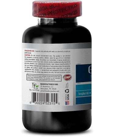 Get Hard with Men's Advanced Formula Pills - 60 Capsules - Tongkat Ali & Maca Root Extract - for Men and Women - Buy Online on GoSupps.com