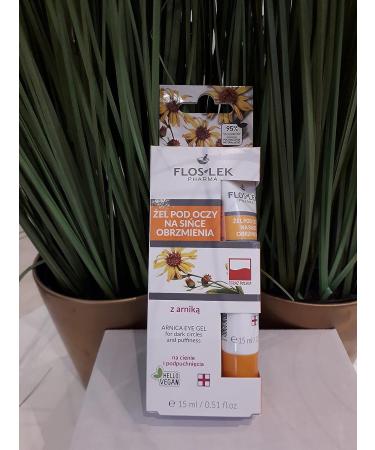 Floslek Arnica Gel 15ml - Soothes Bruises and Reduces Puffiness - Buy Online on GoSupps.com
