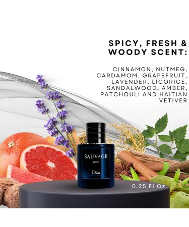 Sauvage Elixir by Christian Dior for Men 75ml/0.25oz Parfum 0.25 Fl Oz (Pack of 1) - Buy Online on GoSupps.com