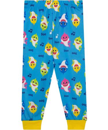 Pinkfong Baby Shark Boys Snuggle Fit Pyjamas 12-18 Months Blue - Buy Online on GoSupps.com