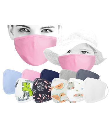 npluseins mouth and nose mask - boil-proof - reusable Communitymask 1514.2184 9 x 14 cm Pink