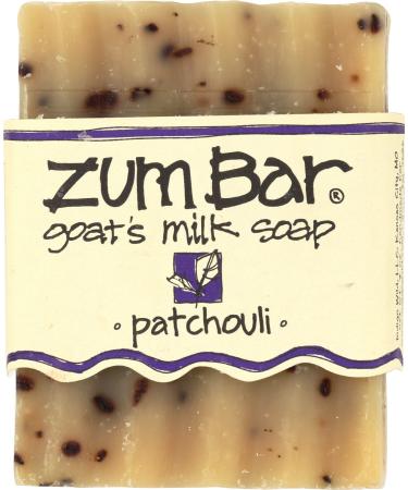 Zum Bar Goat's Milk Soap Patchouli 3 Oz (Pack of 6) Patchouli 3 Ounce (Pack of 6)