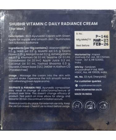 Blue Nectar Ultimate Skincare Duo: Vitamin C Face Cream & Bakuchi Anti Aging Serum Set for Youthful Glowing Skin - Buy Online on GoSupps.com