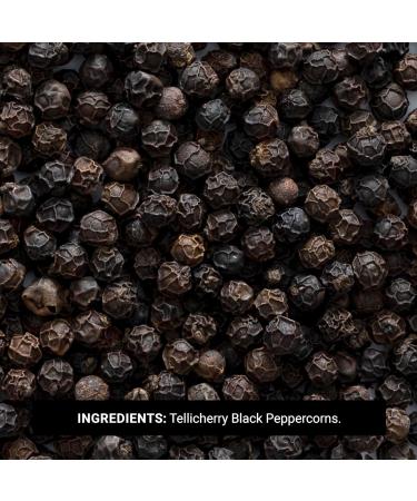 Frontier Organic Tellicherry Black Peppercorns | 16 oz Whole Pepper | Premium Spice - Buy Online on GoSupps.com