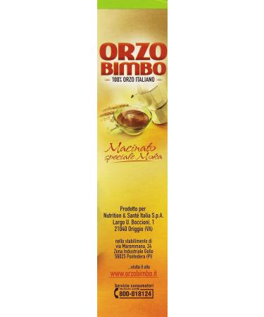 Orzo Bimbo Barley & Coffee Powder for Moka 17.63oz (500g) - Authentic Italian Import Perfect for International Shipping - Buy Online on GoSupps.com