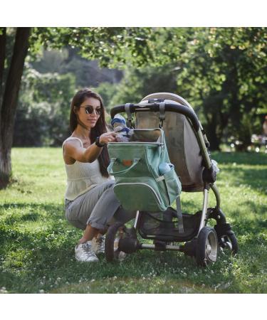 NEVEQ Babilation Wicking Pack: Large Capacity Multi-Compartment Travel Backpack for Diapers - Waterproof Portable with Fan & Baby Flasher - Light Green - Buy Online on GoSupps.com