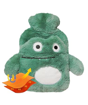 Hot water heating bags 1000 ml cartoon-thickened PVC hot water bag with water filling to protect your hands or other exposed skin from frostbite